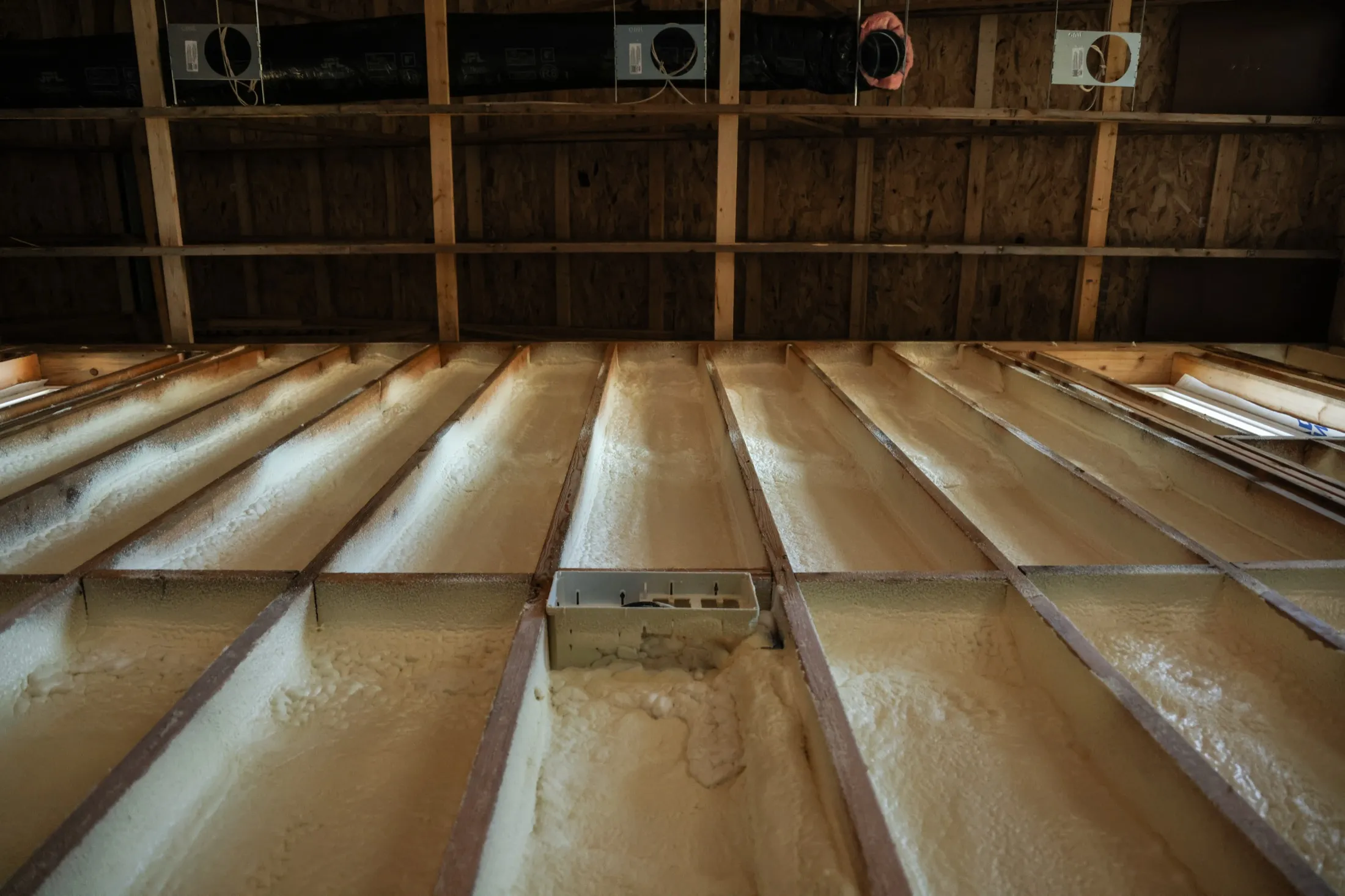 Insulation work near Lawrence